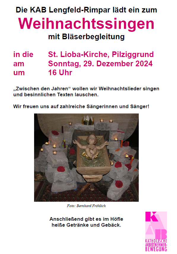 2024 Weihnachtssingen